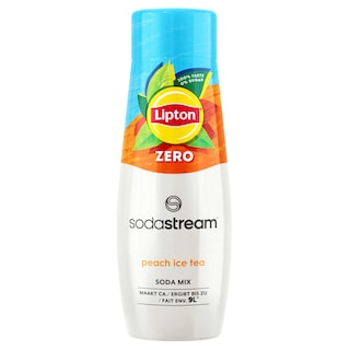 Sodastream | Siroop | Lipton perzik 0% 