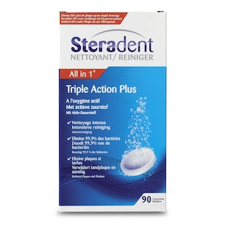 Steradent | STERADENT |Triple Action Plus| 90T 90 pc