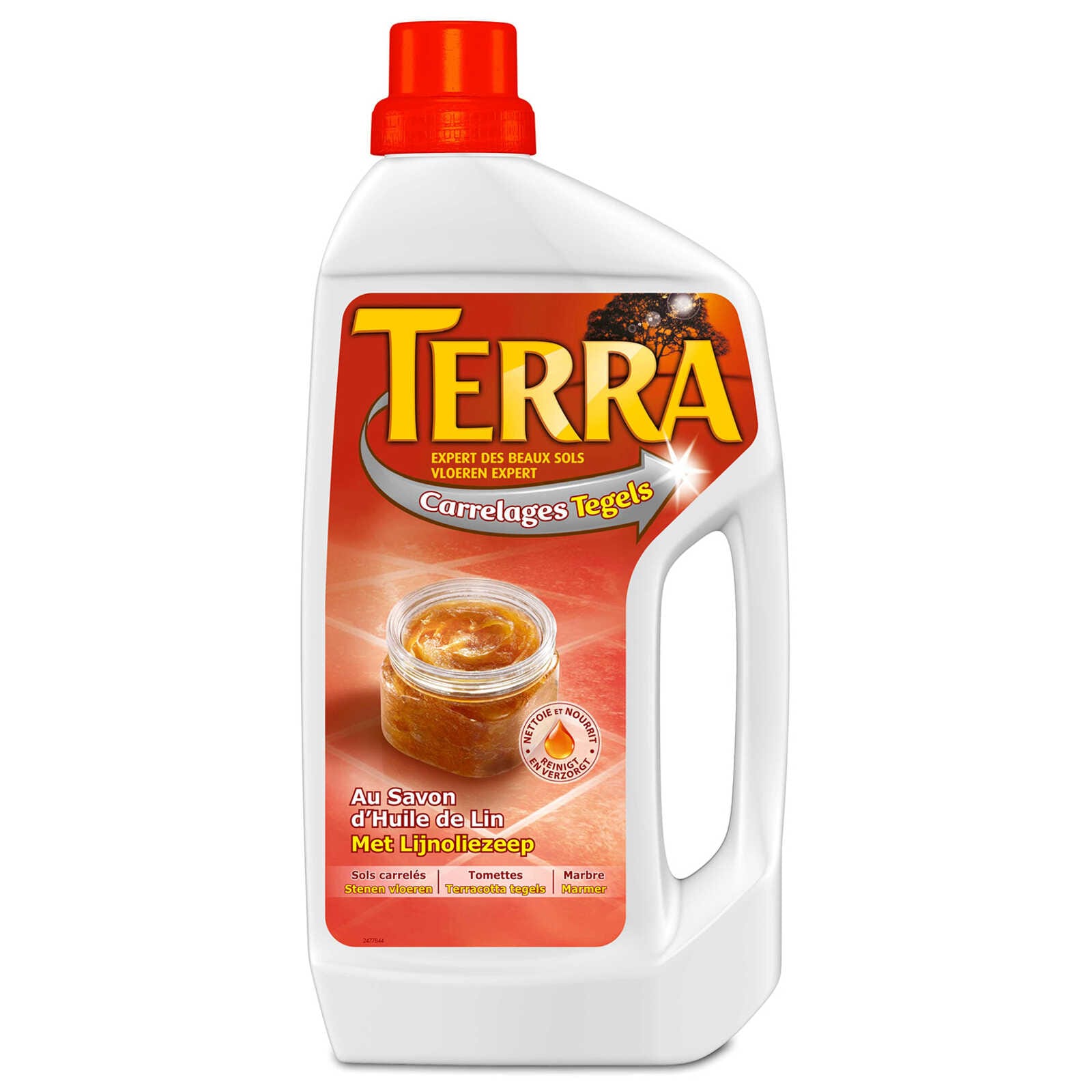 Terra Reiniger | Tegels | Met lijnoliezeep