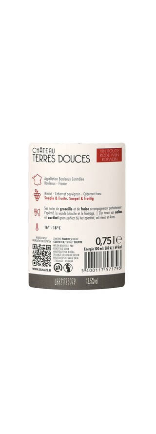 Chateau Terres Douces | Bordeaux 75 cl
