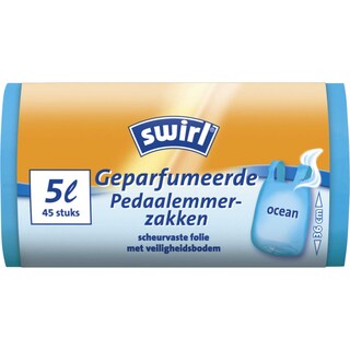 Swirl | Sacs poubelles | Seau | Ocean | 5L 