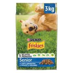 Friskies | Aliment Chien | Senior | Croquettes | Poulet 