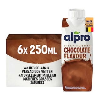 Alpro | Plantaardige drank | Soja | Chocolade 6 x 25 cl