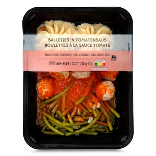 Delhaize | Boulettes | Sauce tomate 