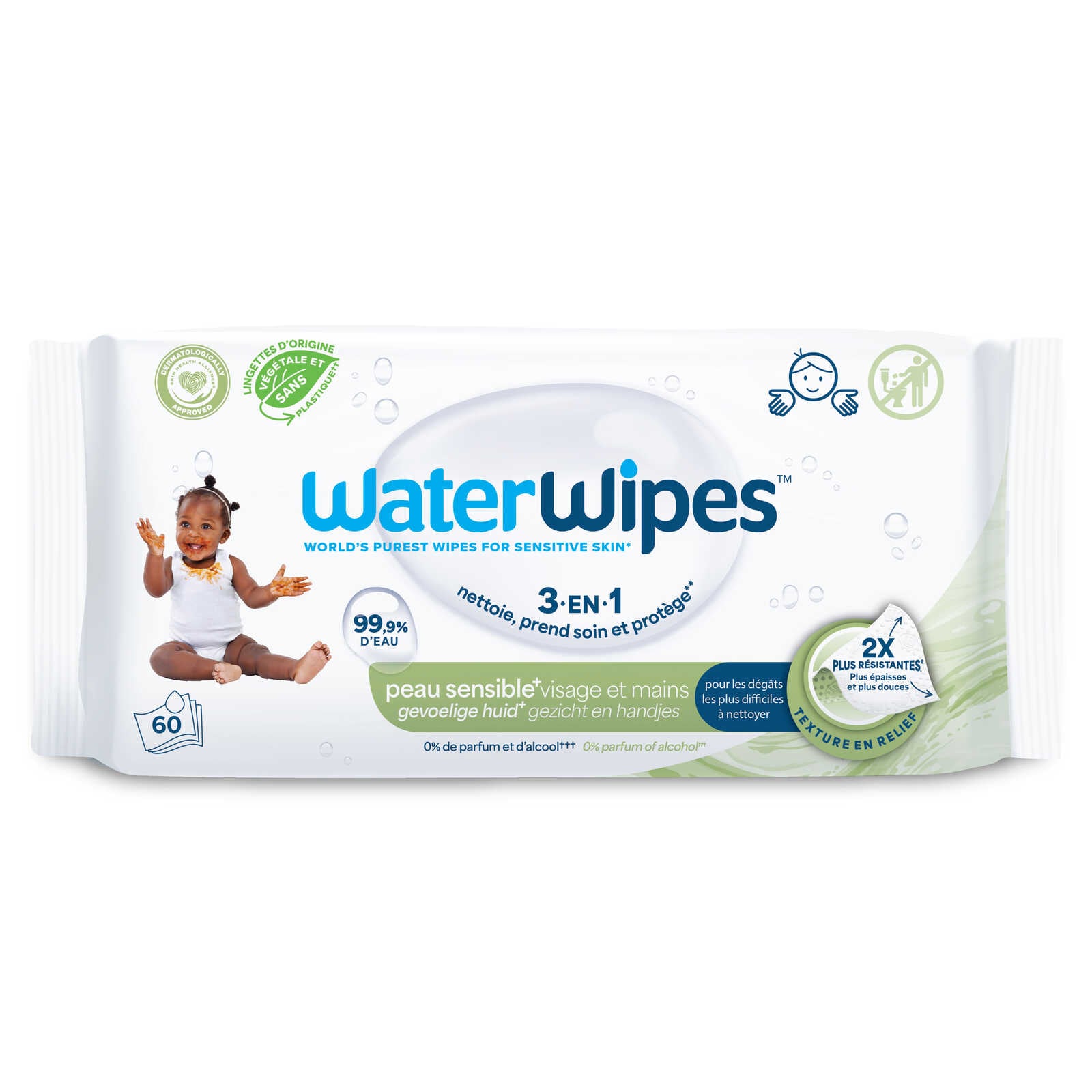 Waterwipes Snoetenpoetsers | Biodegradabel