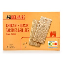 Delhaize | Krokante toasts | Tarwe 