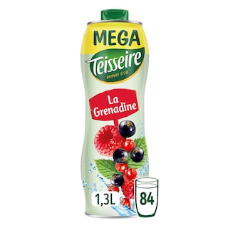Teisseire | Sirop | Grenadine | Méga 