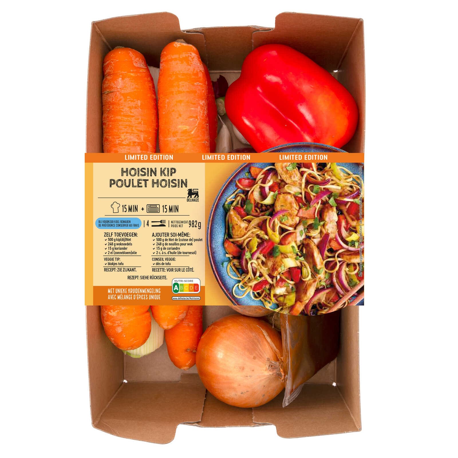 Delhaize Maaltijdbox | Hoisin kip