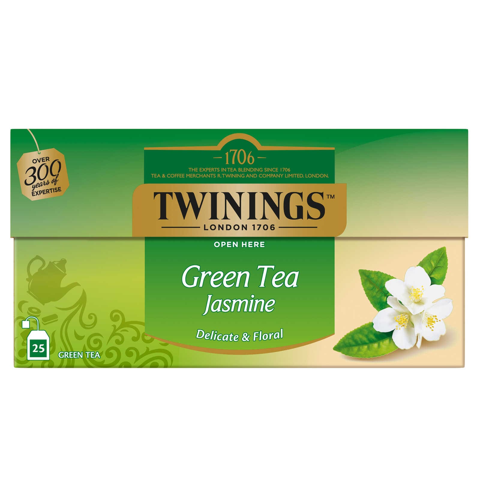 Twinings Thee | Groen | Jasmijn | Zakjes