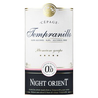Night Orient | vin sans alcool | Rosé 