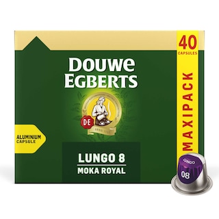 Douwe Egberts | Café | Lungo | Moka Royal 8 | Caps 