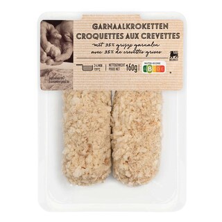 Delhaize | 2 Croquettes de Crevettes 2 x 80 gr