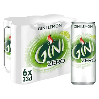 Gini | Lemon | Canette 6 x 33 cl