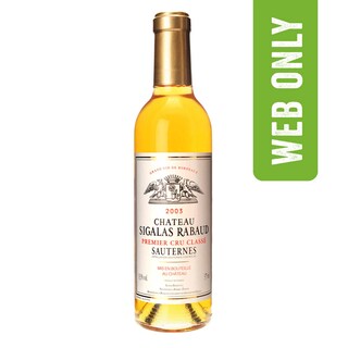 France - Frankrijk | Bordeaux Sauternes | Sigalas Rabaux Caisse Bois 2003 Blanc 