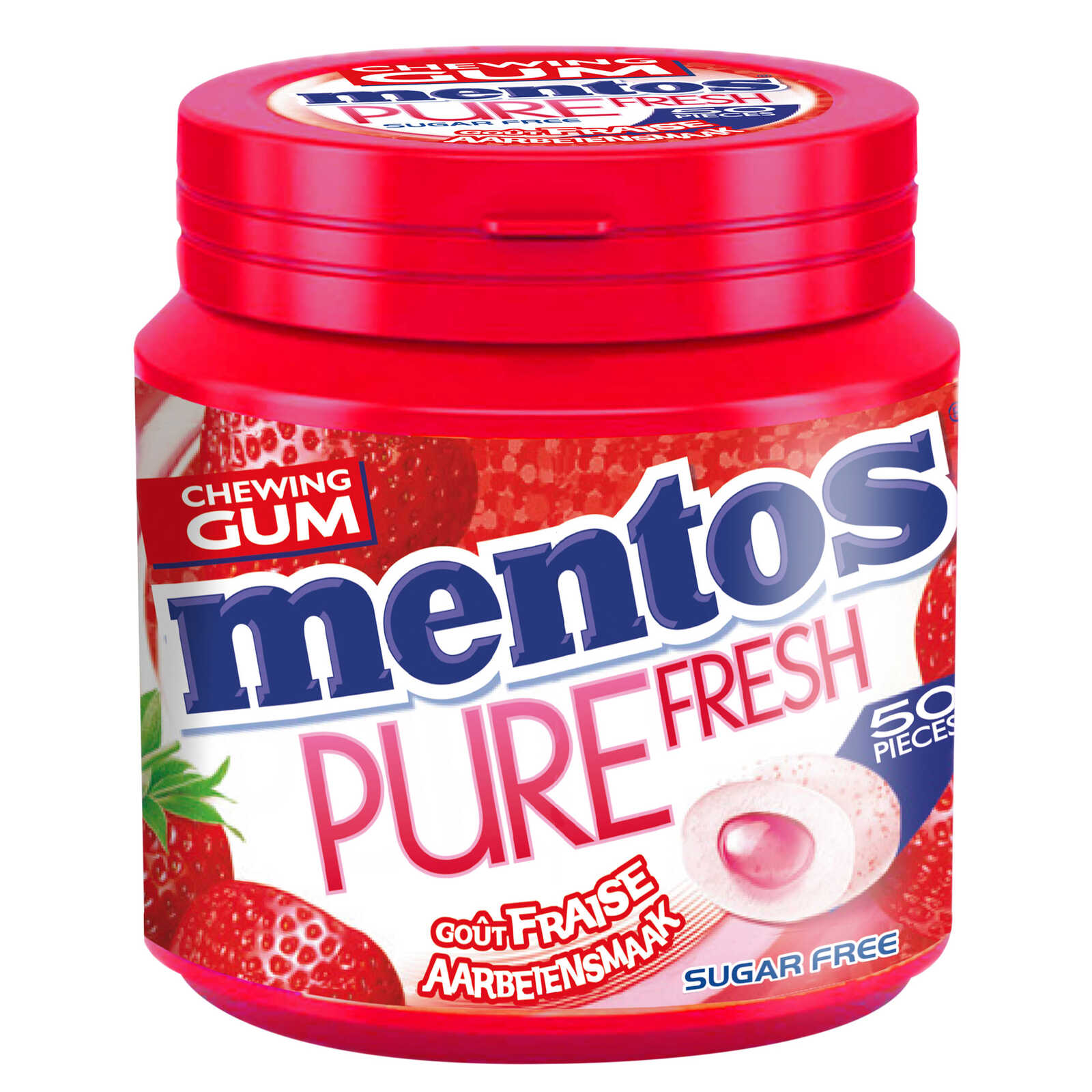 Mentos Kauwgom | Strawberry