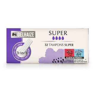 Delhaize | Care | Tampons | Super 32 st