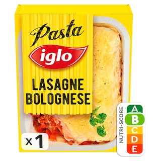 Iglo | Pasta Meals | Lasagne | Bolognese 