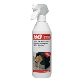 HG | Désodorisant | Litière Chat | 500ml | Spray 