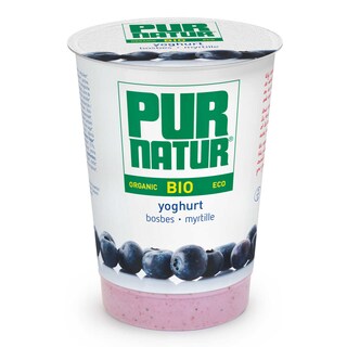 Pur Natur | Yoghurt | Bosbessen | Eco | Bio 
