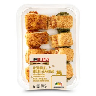 Delhaize | Rolls | Mini | Feta | Epinards 130 gr