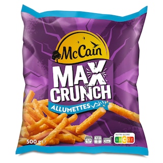 Mc Cain | Frieten | Max Crunch | Allumette 