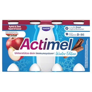 Actimel | Drinkyoghurt | Triple + | appel kaneel 8 x 100 gr