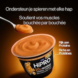 Hipro | Spoonable | Om te lepelen | Pudding | Karamel | Proteïne 
