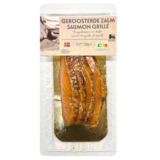 Delhaize | Saumon | Grillé | Sauce Teriyaki & aneth 120 gr