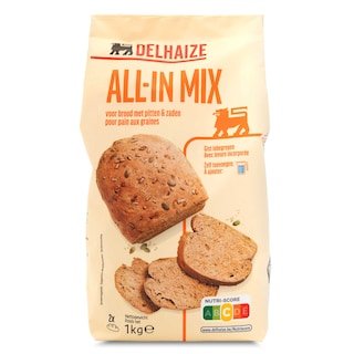 Delhaize | All In mix pittenbrood 