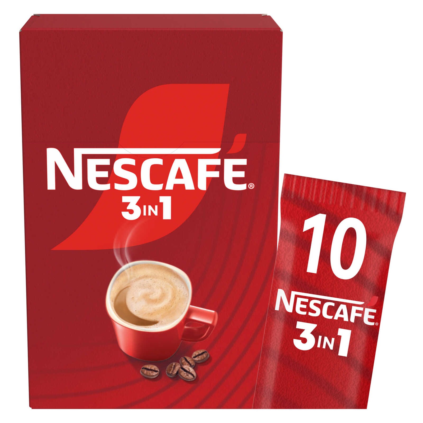 Nescafé 3in1 | Oploskoffie | 10 sticks