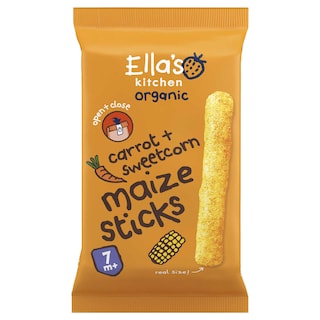 Ella's Kitchen | Sticks | Mais en Wortel | 7M | Bio 