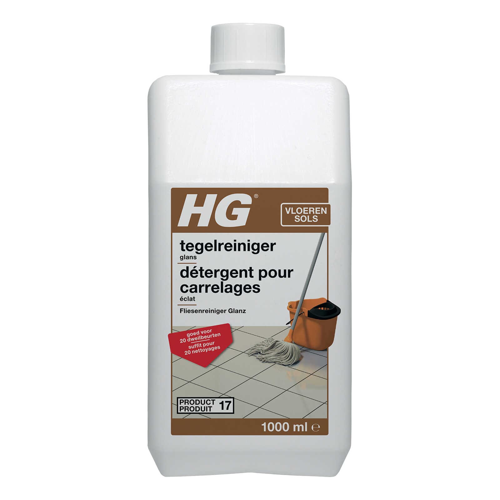 HG Tegelreiniger Glans | 1L