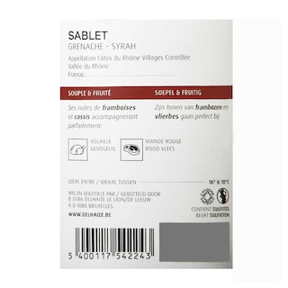 Sablet | Côtes du Rhône Villages 75 cl
