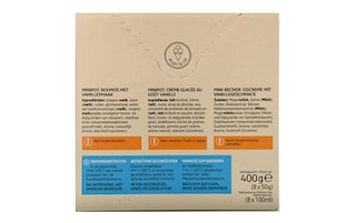 Delhaize | Mini cups | Vanille 