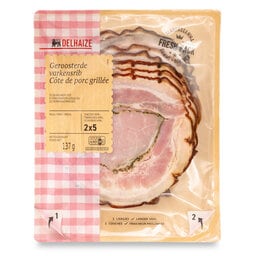 Delhaize | Geroosterde varkensrib 