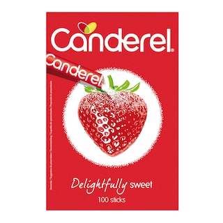 Canderel | Poudre édulcorante |  100 Sticks x 1G 