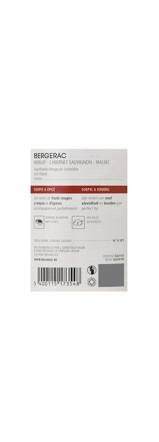 Delhaize | Bergerac 75 cl