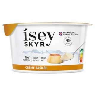 Isey skyr | Skyr | creme brulée 170 gr