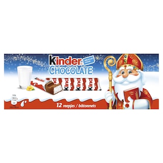 Kinder | Chocolate | Chocolat | 12 Bâtonnets 