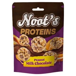 Noot's protéins | Snack | Pinda | Melkchocolade | Proteïne 125 gr