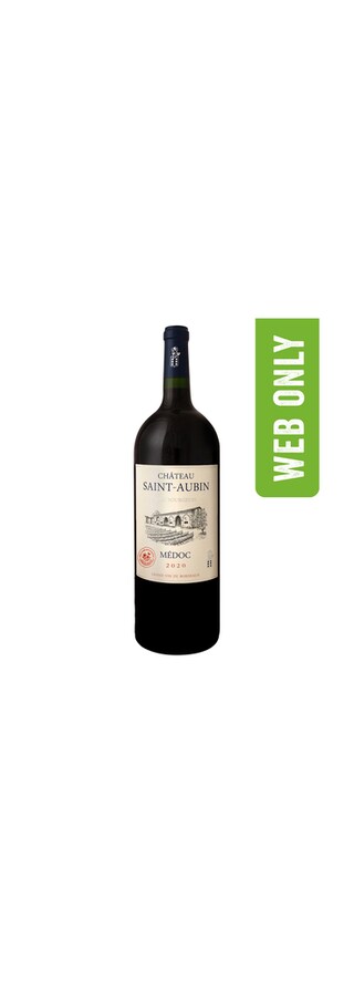 Chateau Saint-Aubin | Médoc Cru Bourgeois | 2020 1,5 l