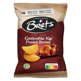 Brets | Chips | Gestoofde kip 