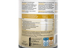 Delhaize | Bonen | Witte | Tomatensaus 800 gr