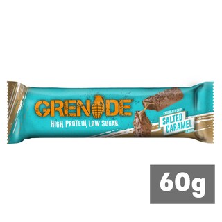 Grenade | Barre Protéinée | Chocolat | Caramel | Salé 