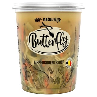 Butterfly | soep | Kip | Groenten 950 gr