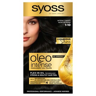 Syoss | Oleo intense | intens zwart 1-10 1 st