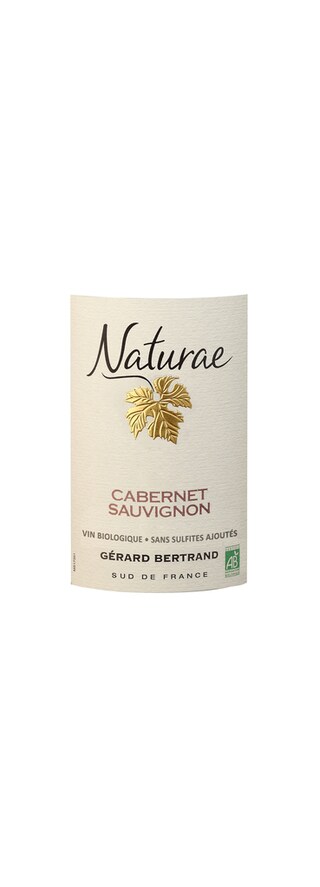 Gerard Bertrand | Naturae | Pays d'Oc | Cabernet Sauvignon | Bio | zonder toegevoegde sulfieten | 2022 