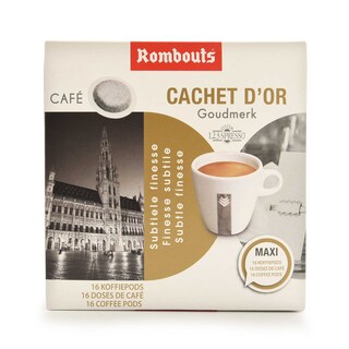 Rombouts | Koffie | Goudmerk | Pods 96 gr