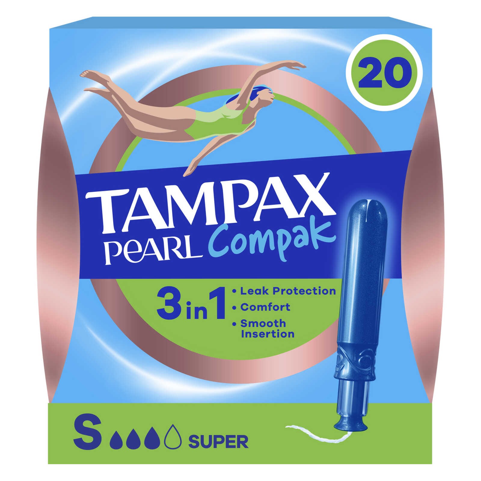 Tampax Tampons | Super | Met Huls