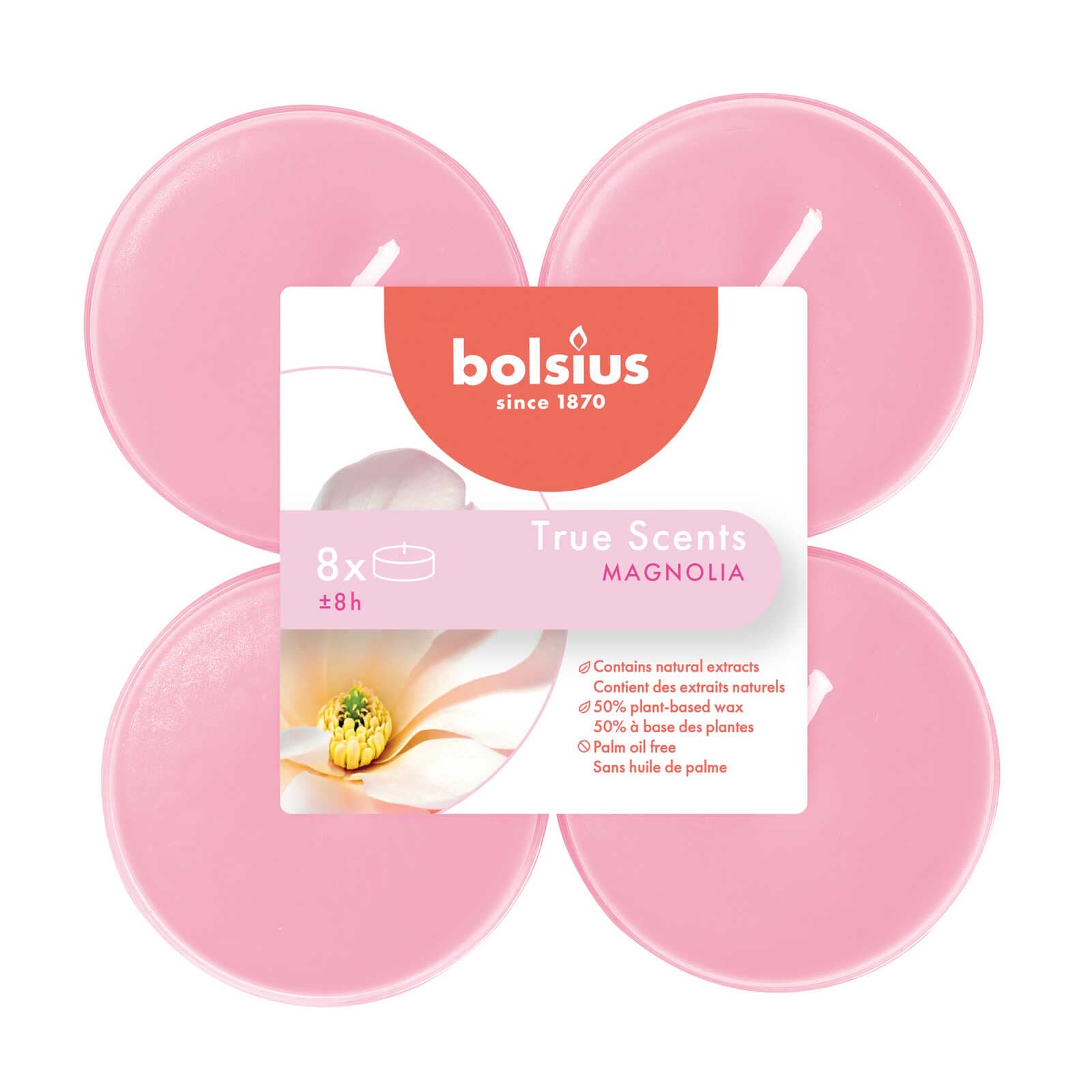 Bolsius Geurtheelichten | Maxi | Magnolia